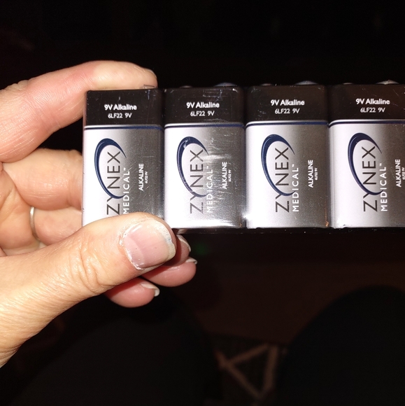 TENS UNIT ELECTRODES & BATTERIES - Picture 1 of 2